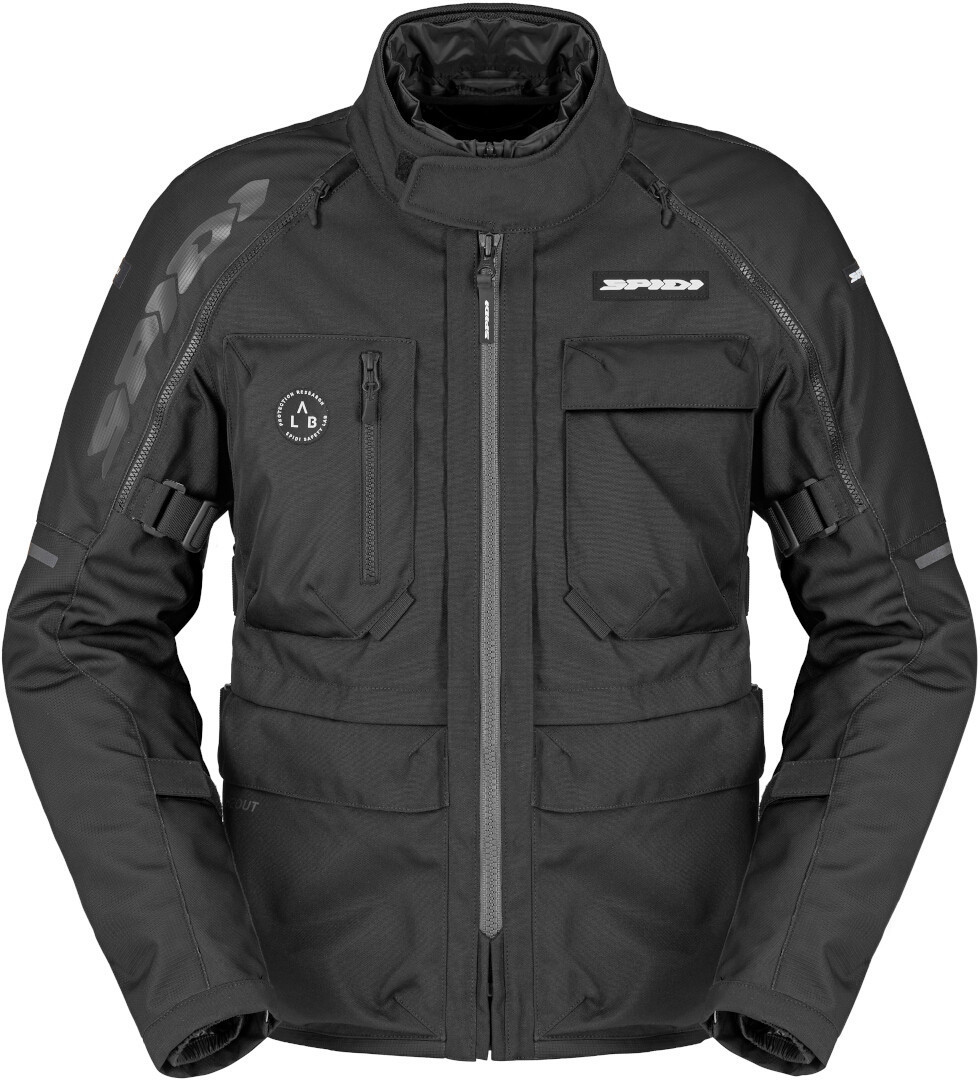 Spidi Crossmaster 2 H2Out waterproof Motorcycle Textile Jacket black M Figure 1