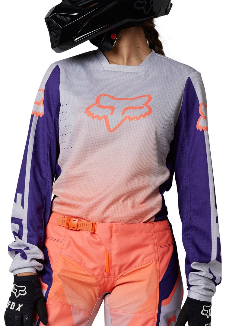 FOX 180 Leed Dames Motorcross Jersey Oranje M Figuur 6