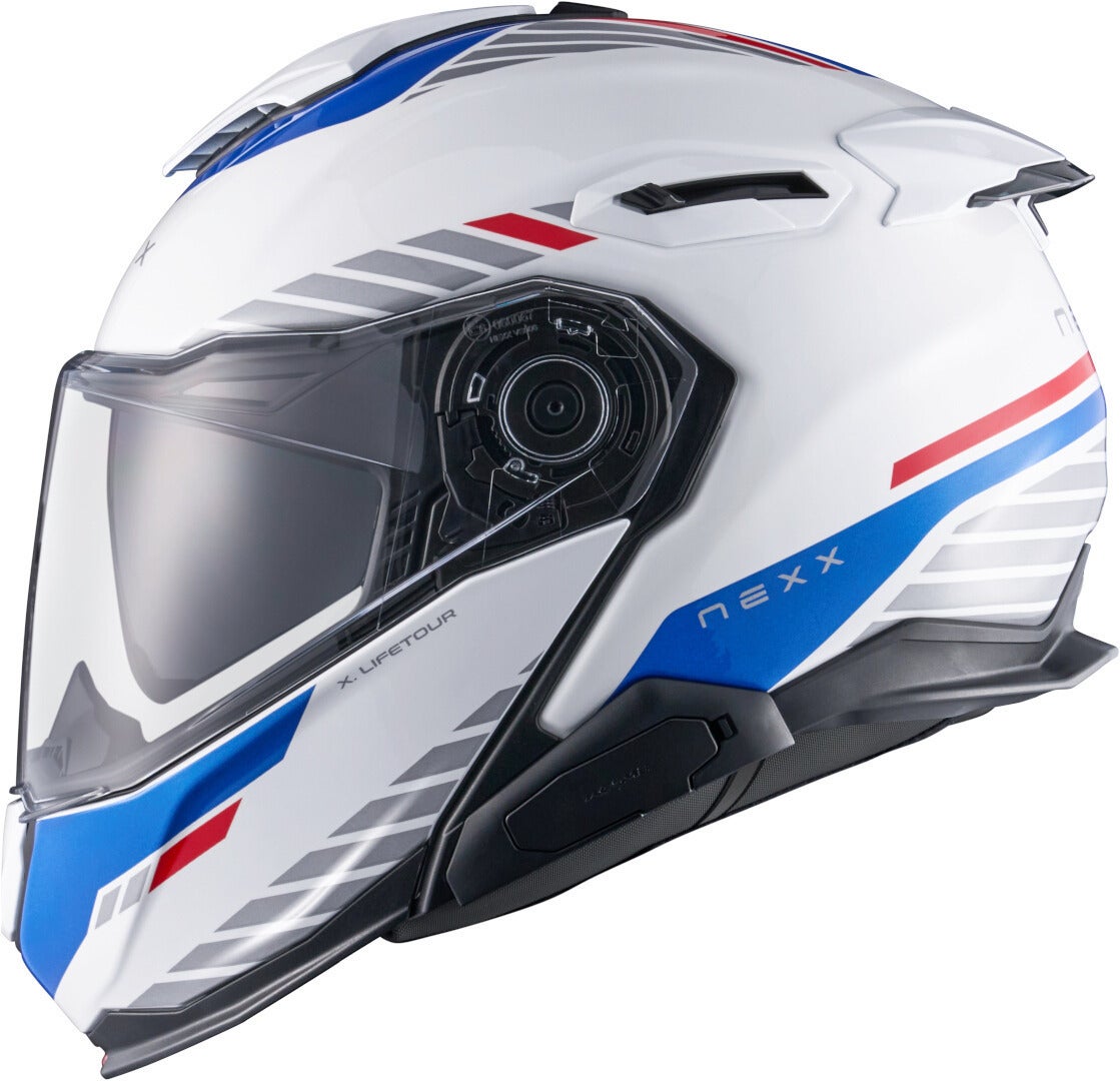 Nexx X.Lifetour Globe Casco bianco/blu S (55/56) Figura 3