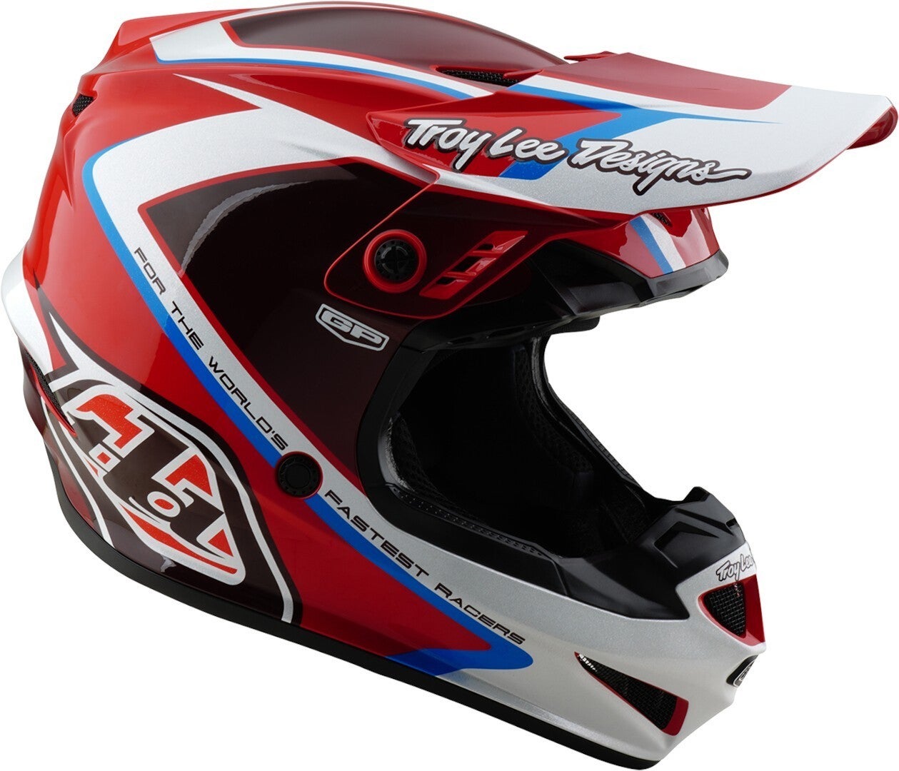 Troy Lee Designs GP Shutter Motocross Helm rot XXL (62/63) Abbildung 7