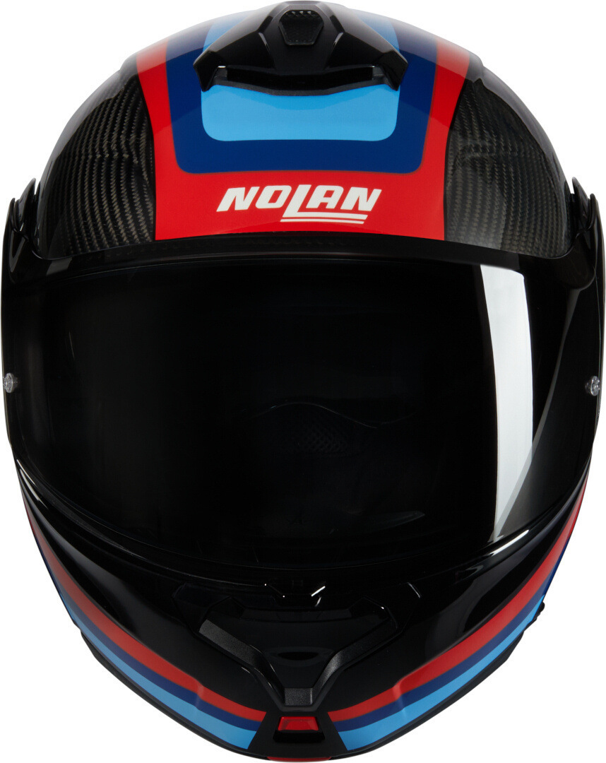 Nolan X-1005 Ultra Carbon Gran Tour N-Com Hjälm svart/röd/blå XXS (54) Figur 5