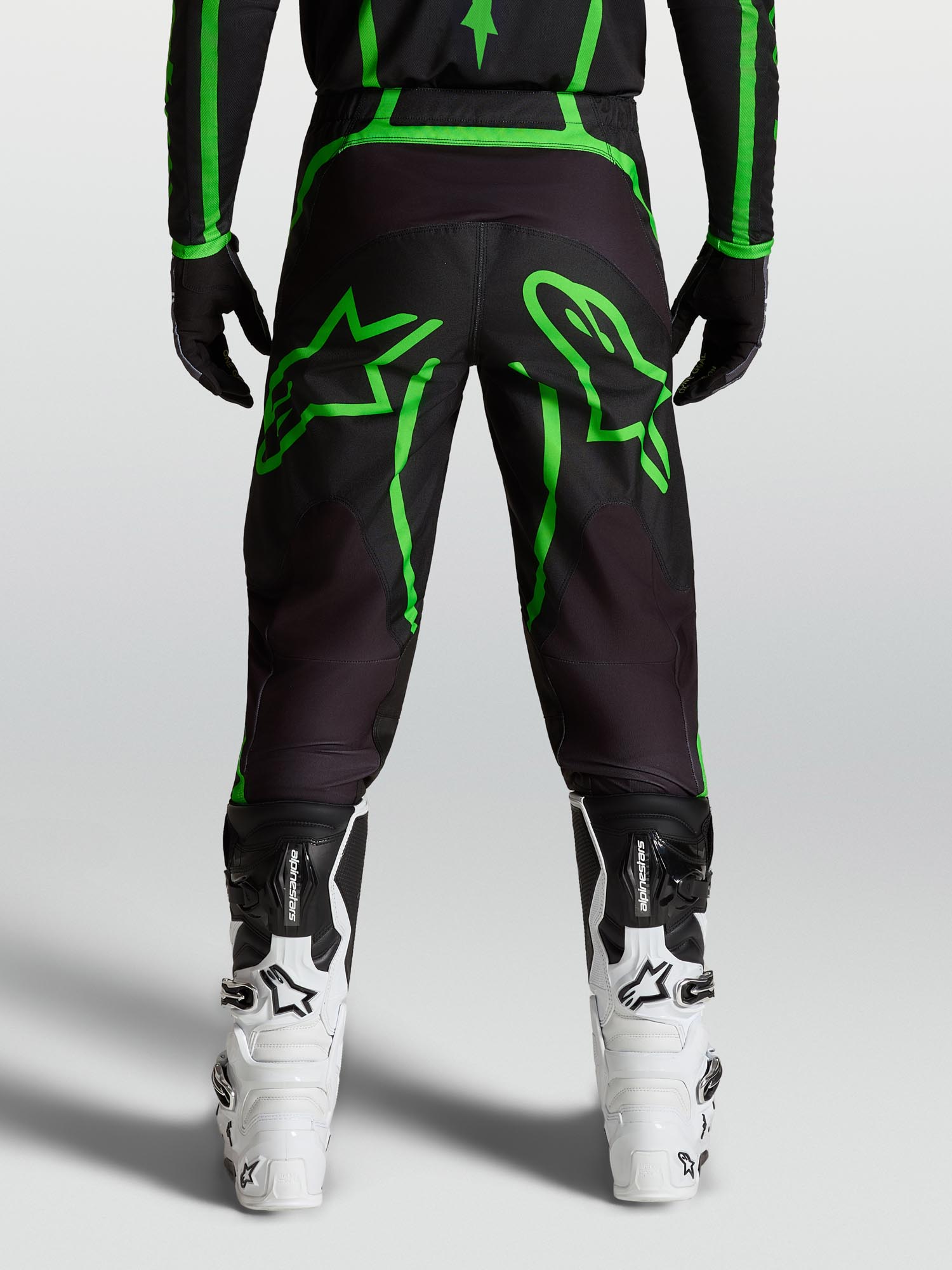 Side view of Alpinestars Fluid Apex V2 Motocross Pants