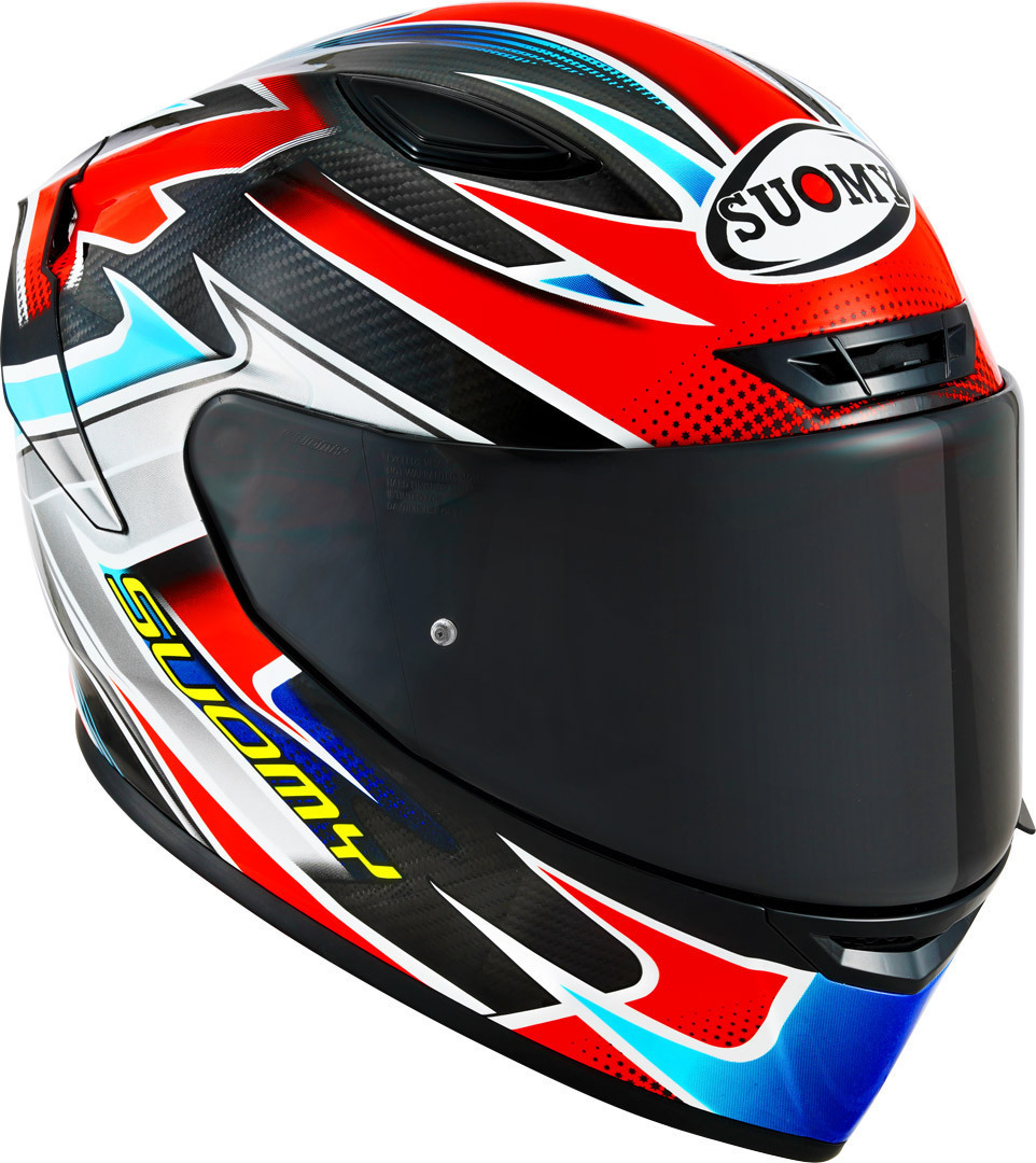 Suomy TX-Pro Flat Out 2023 Hjälm röd/svart/vit XS (53/54) Figur 3