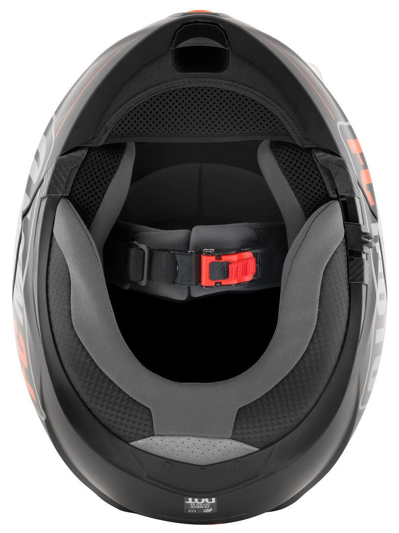 FC-Moto Novo Straight Hjälm svart/orange Förlust (59/60) Figur 8