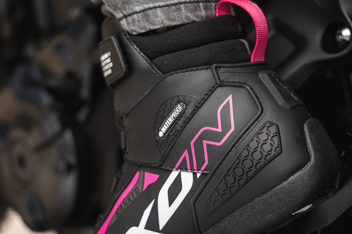 Ixon Ranker WP Pantofi de motocicletă pentru femei Negru/Alb/Fucsia 36 Figura 5
