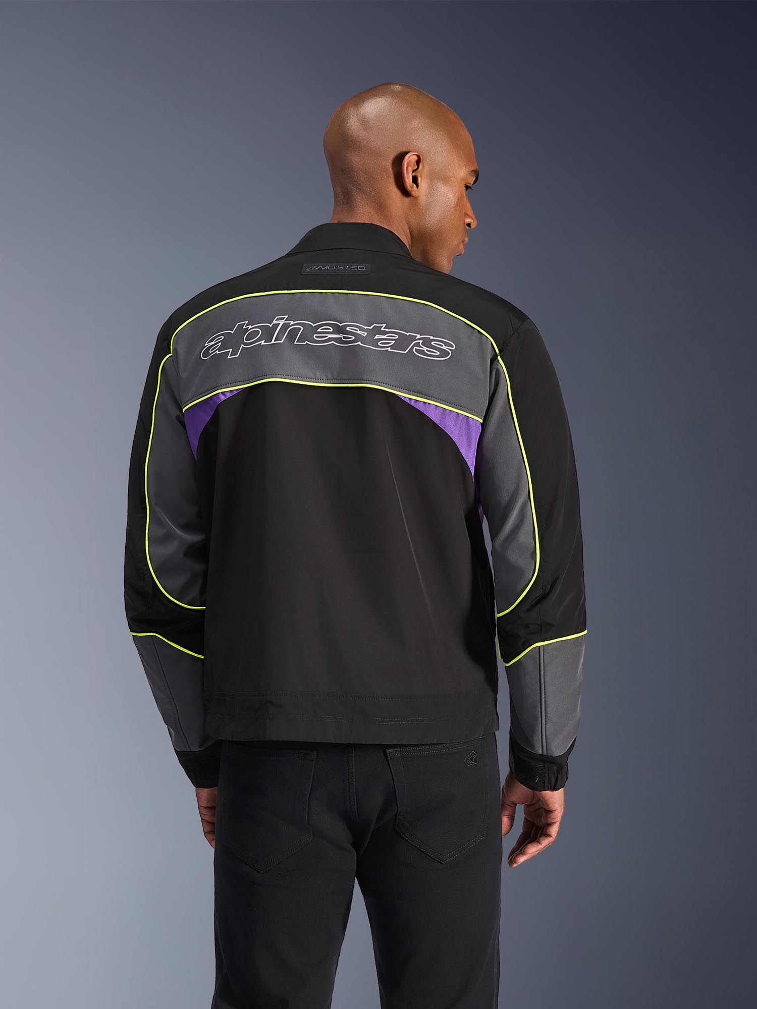 Alpinestars Unite Motorcycle Textile Jacket black/grey/yellow L Figure 6