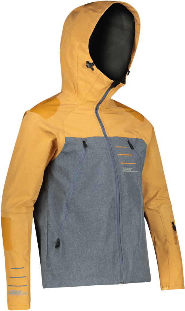 Leatt MTB All Mountain 4.0 Bicycle Jacket orange/grey M Figure 1