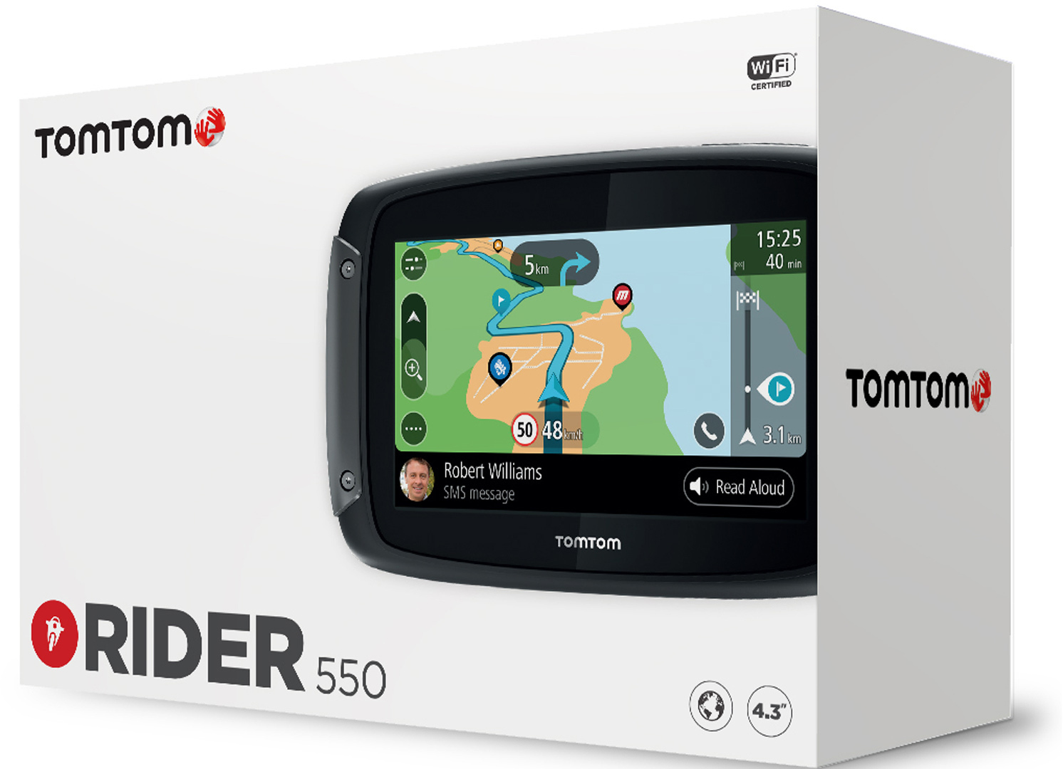TomTom Rider 550 World Navigationssystem Abbildung 1 TomTom Rider 550 World Navigationssystem Abbildung 1