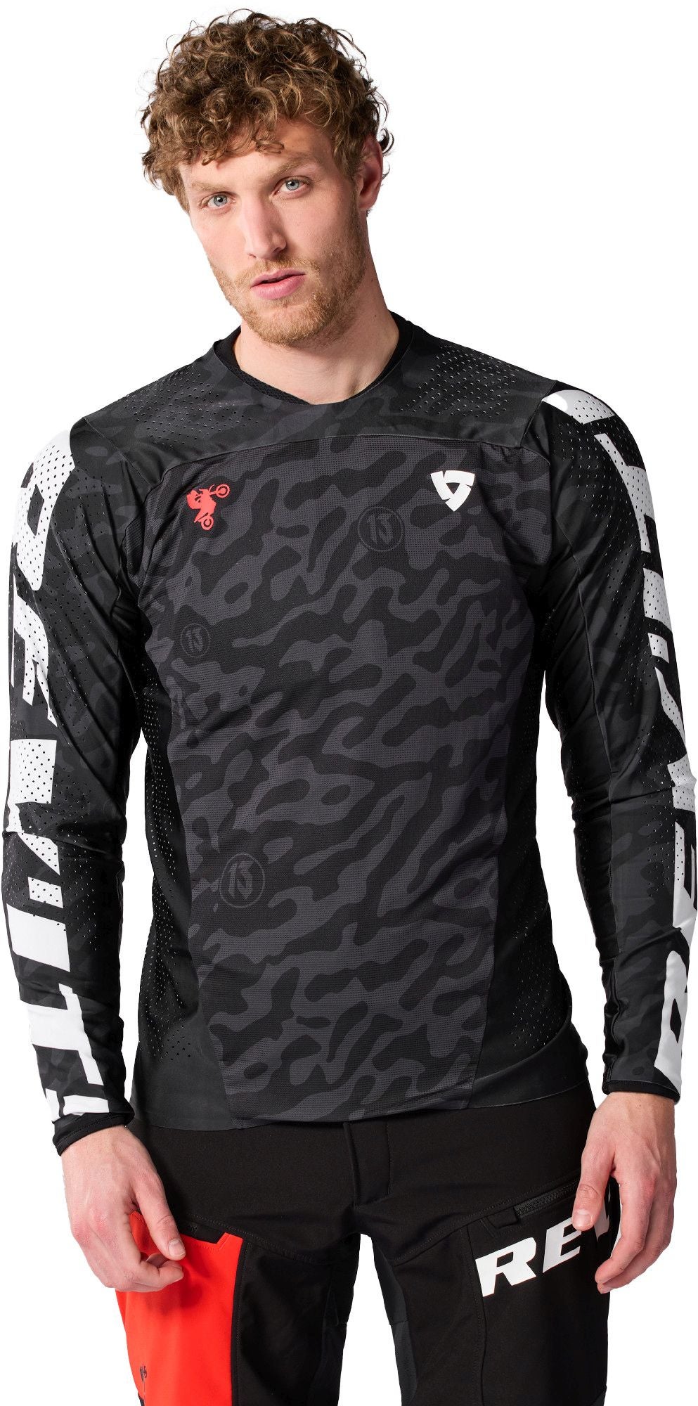 Revit x Pol Tarrés Thirteen Motocross trøye Svart M Figur 5
