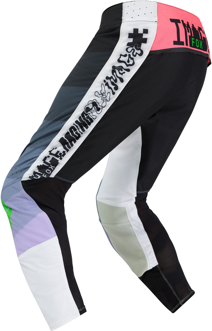 FOX Flexair Grid Motocross bukser sort/lilla 32 Figur 9