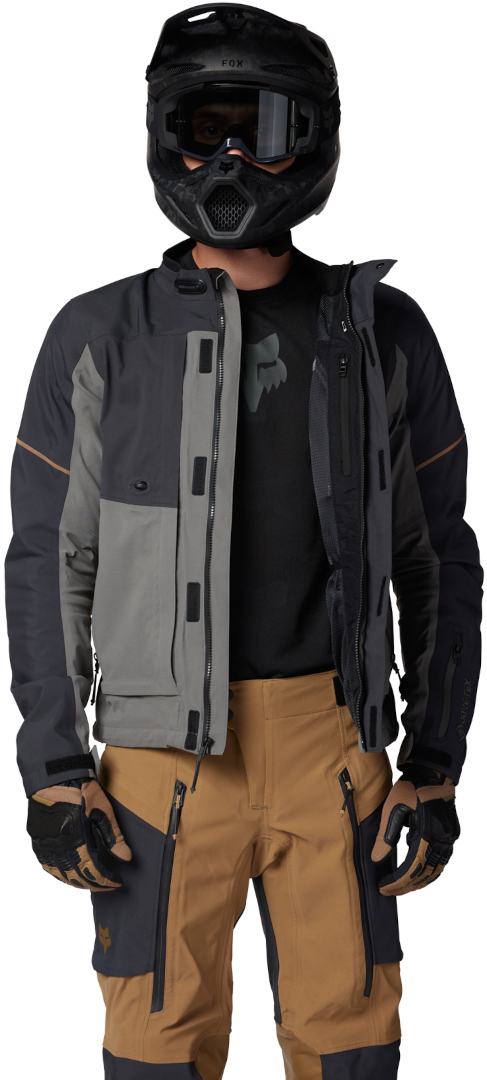 FOX Ranger GORE-TEX ADV Motorcycle Textile Jacket grey 3XL Figure 8