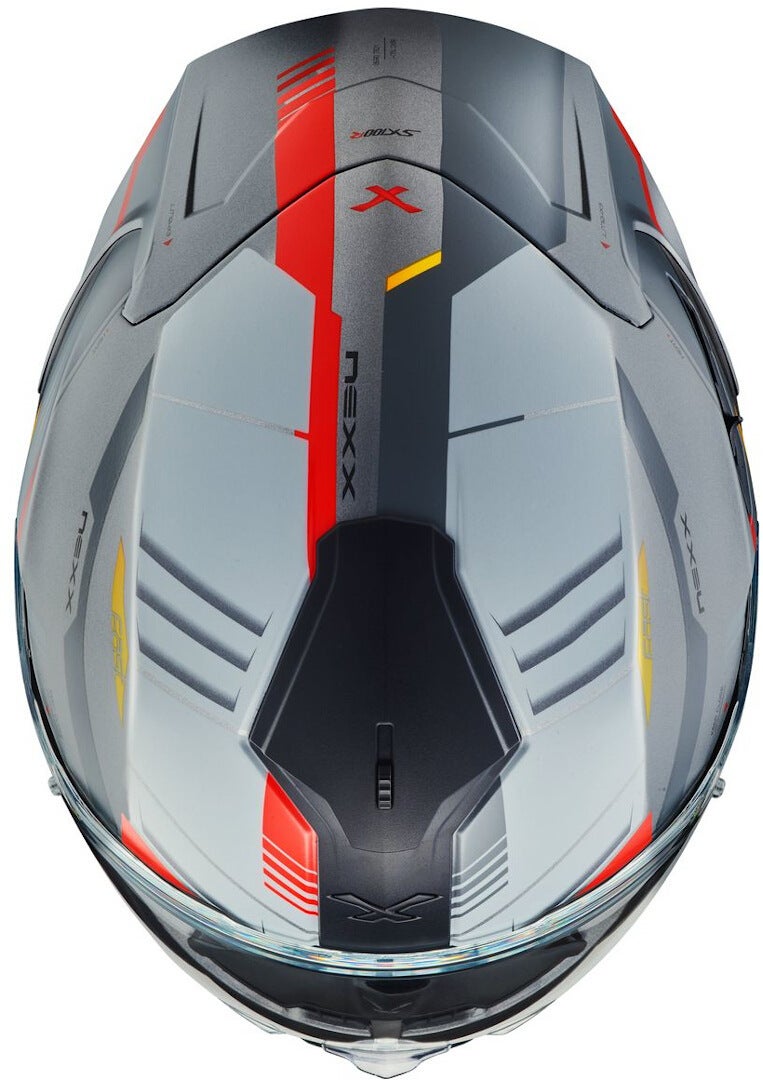 Nexx SX.100R Gridline Helmet grey/red L (59/60) Figure 2