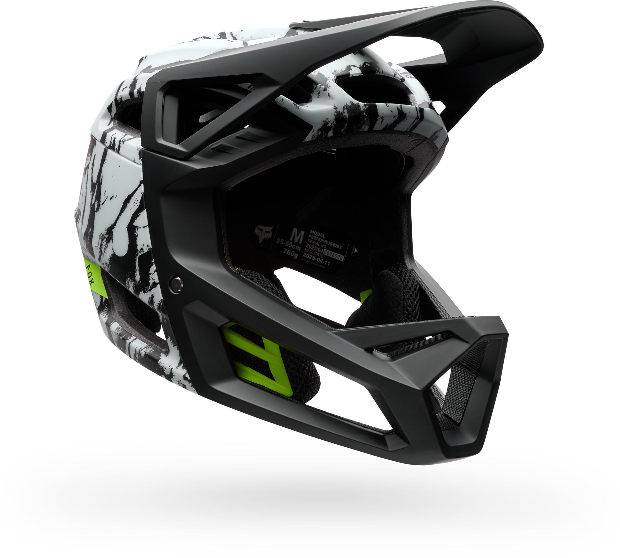 FOX Proframe Thrive Mips Casque de descente Blanc/Noir L (59-63) Figure 1