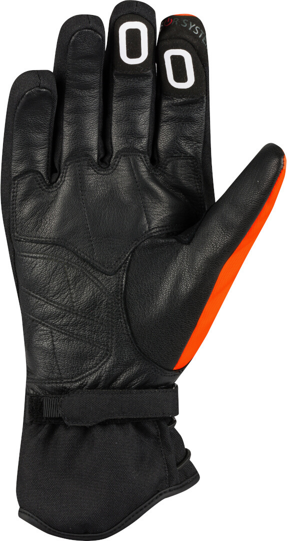 Bering Zephyr vandtætte motorcykelhandsker sort/orange L Figur 2