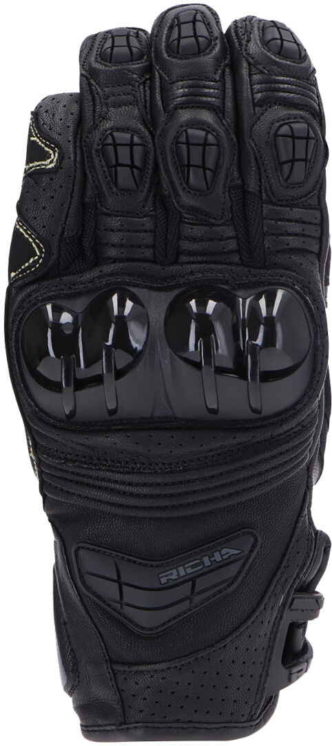 Richa Stealth perforated Motorcycle Gloves black 2XL Figure 1