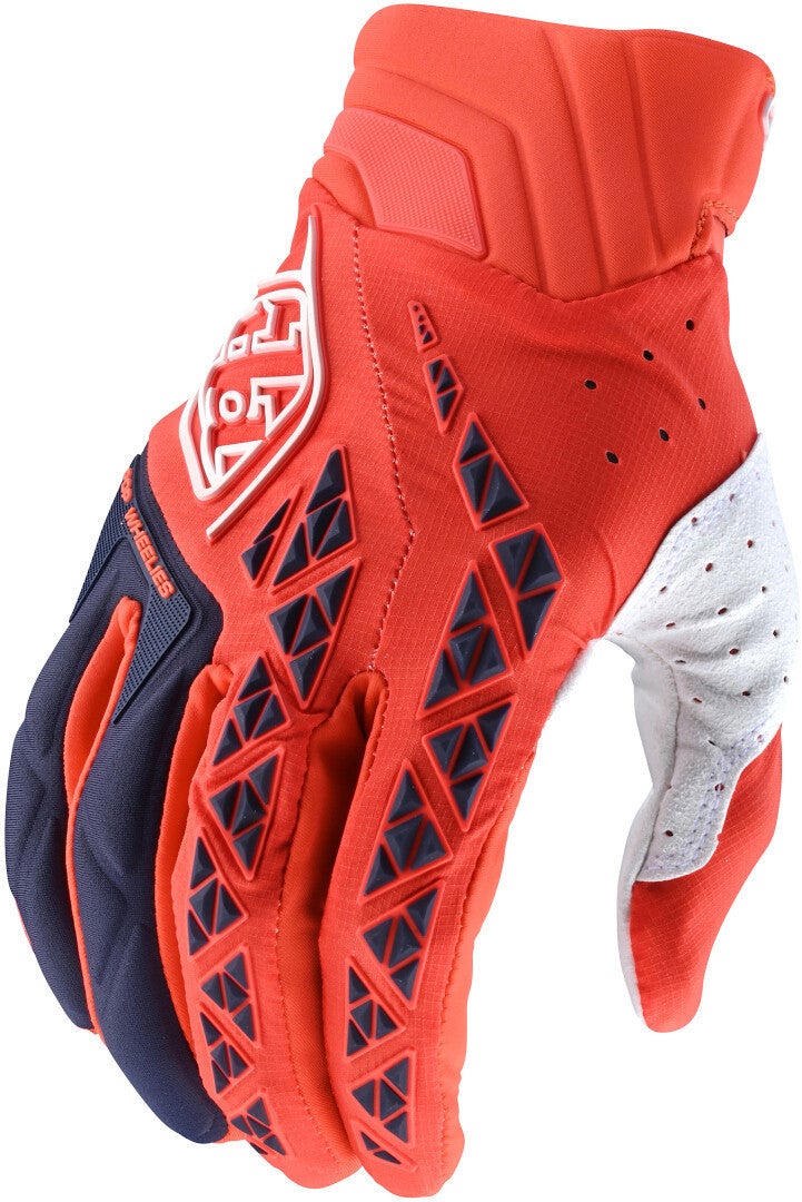 Troy Lee Designs SE Pro Motocross Hansker Oransje/hvit 2XL Figur 1