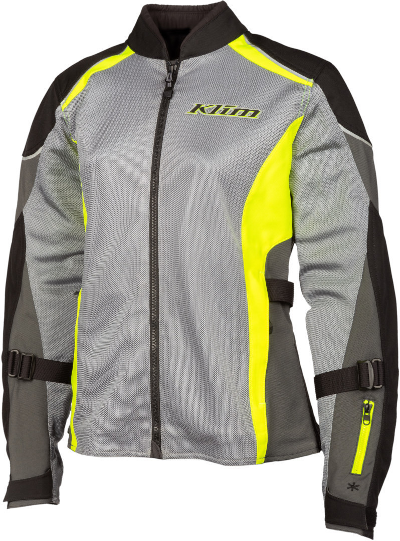 Klim Avalon Jachetă textilă pentru motociclete gri/galben XS Figura 1