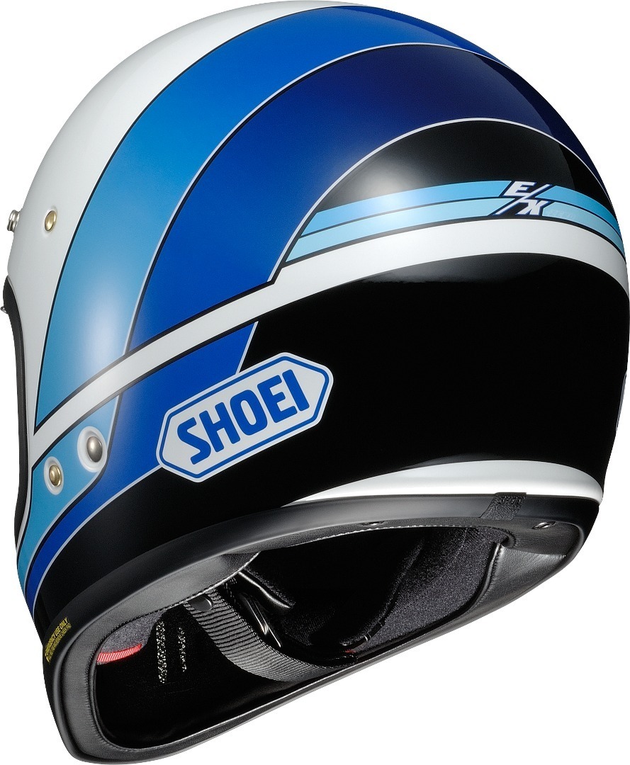 Shoei EX-Zero Equation Přilba bílá/modrá XXL (63/64) Obrázek 2