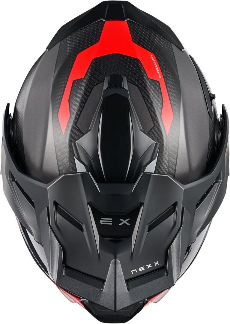 Side view of Nexx X.Lifecountry Terra Carbon Helmet