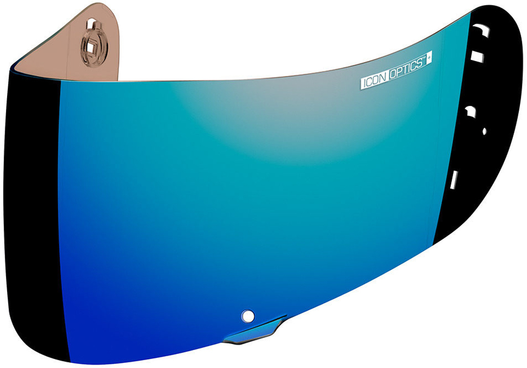 Icon Optics Vizor Albastru Iridium Figura 1