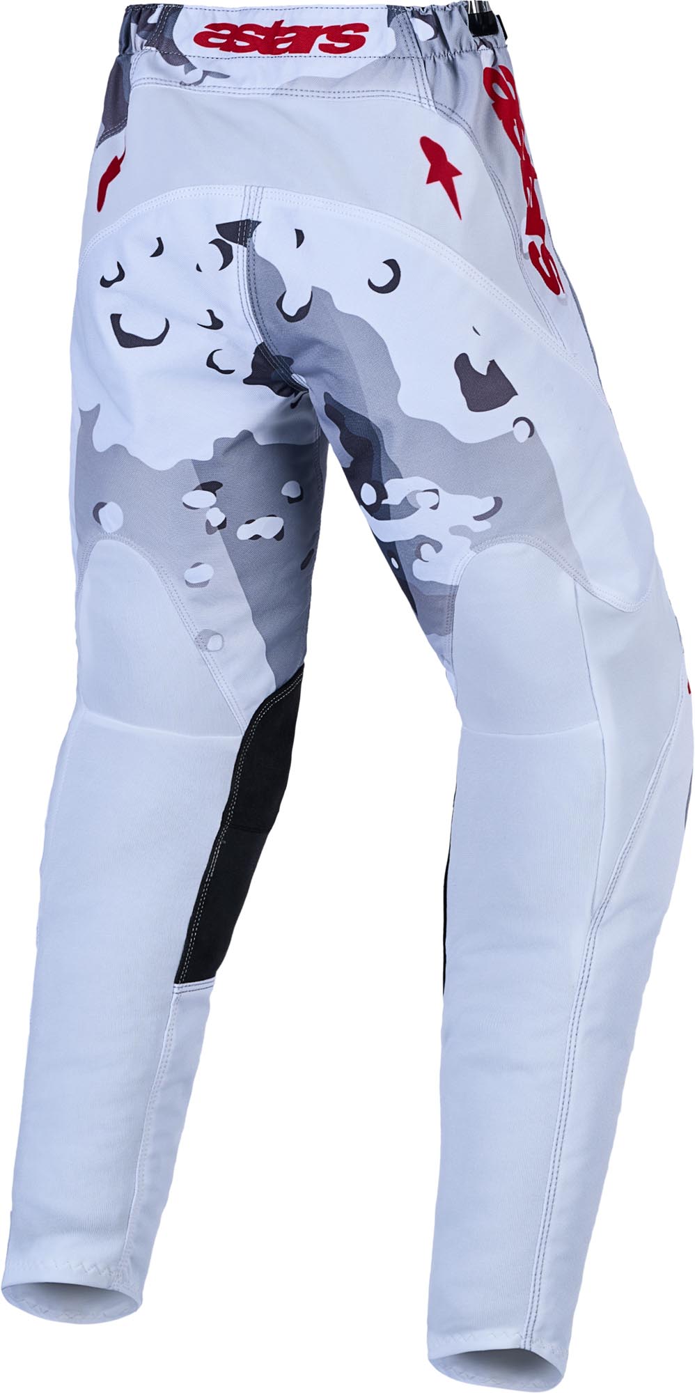 Alpinestars Fluid Lone Jugend Motocross Hose grau/weiß/rot 26 Abbildung 2