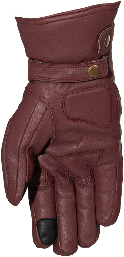 Rusty Stitches Ray Guanti da moto impermeabili marrone M Figura 2