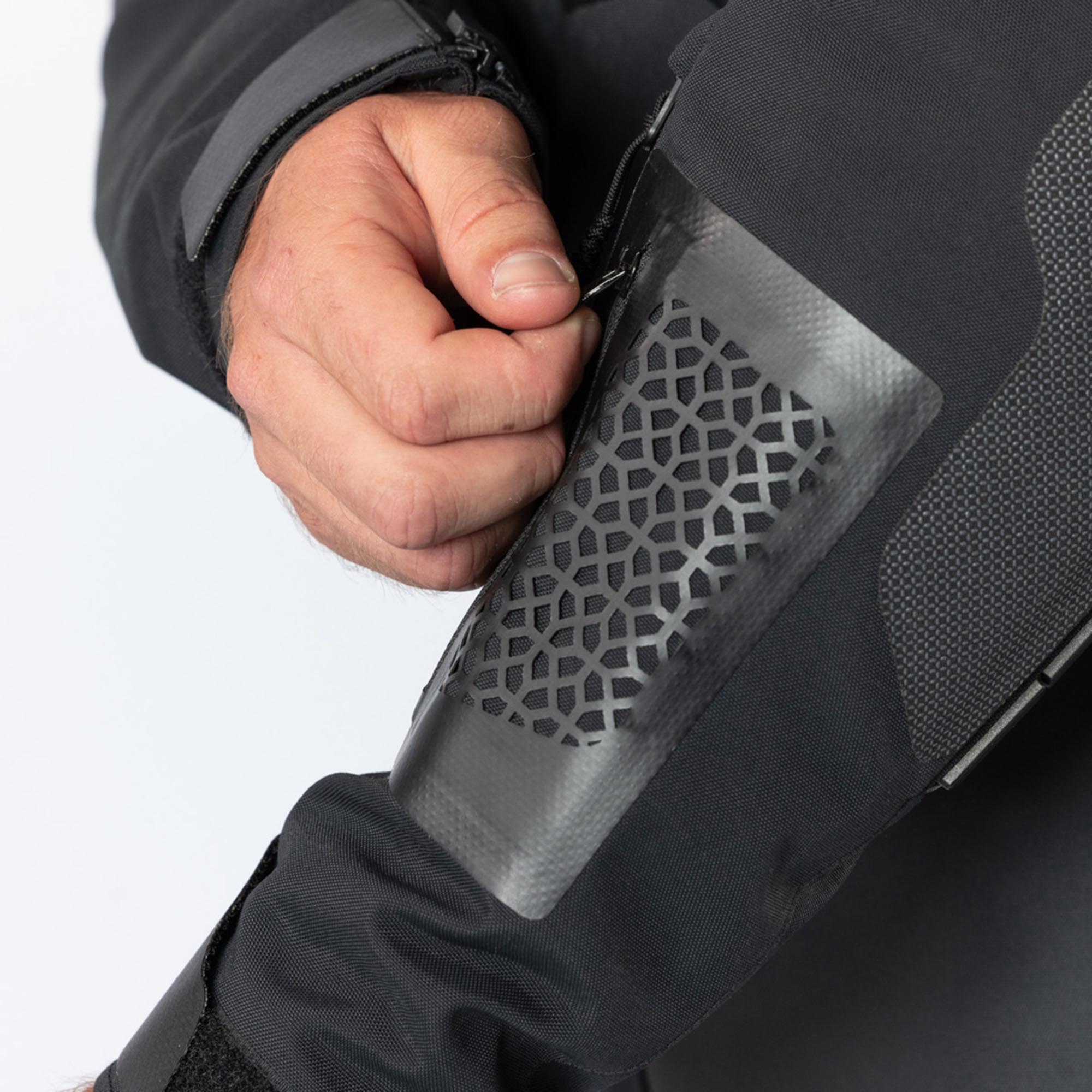 IXS Venture-GTX 1.0 Jachetă textilă impermeabilă pentru motociclete Negru/gri XS Figura 9