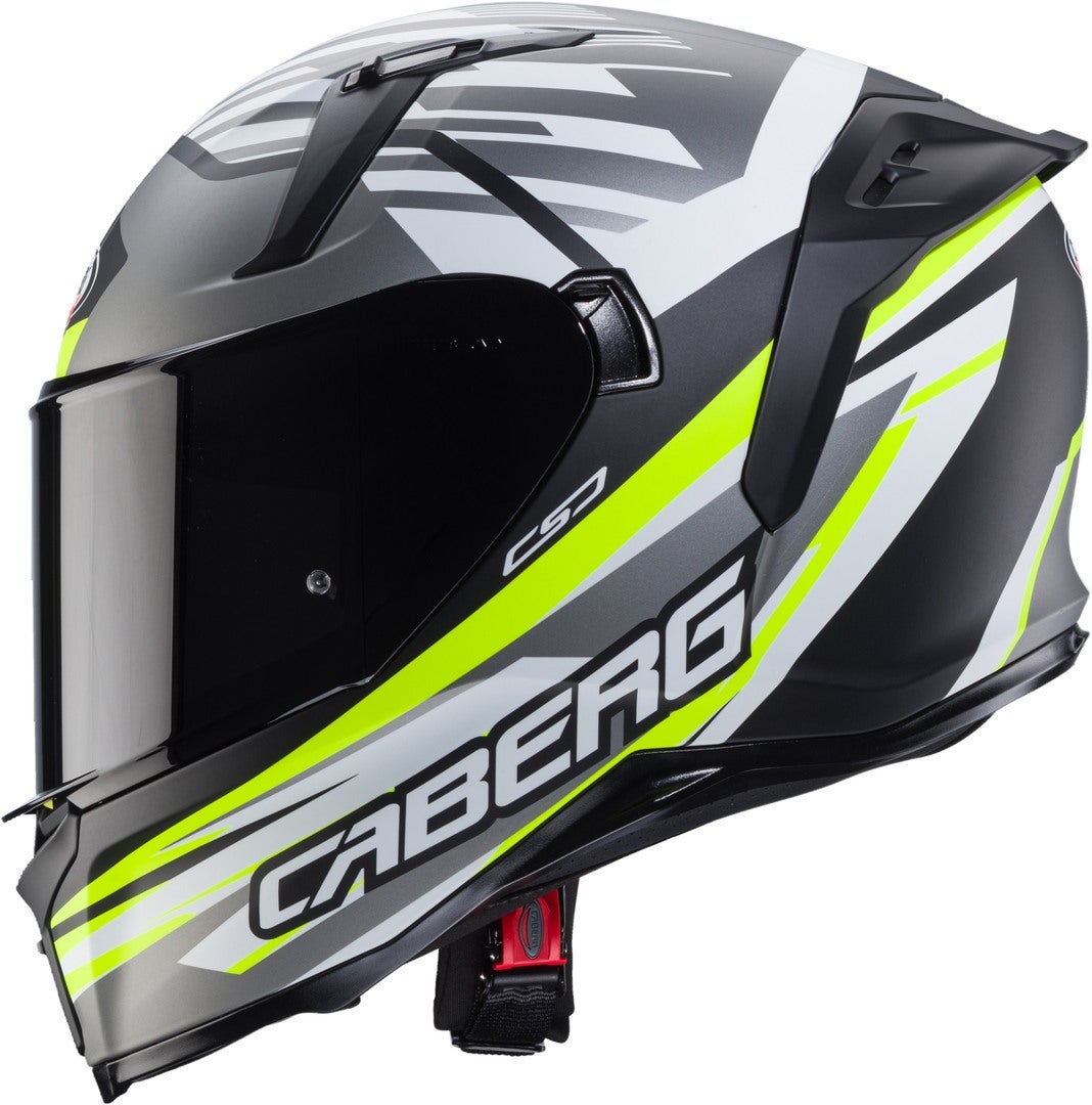Caberg Avalon X Kira Helm Zwart mat/geel M (57/58) Figuur 4
