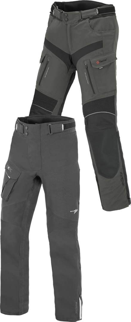 Büse Porto Motorcycle Textile Pants black/grey 64 Figure 2