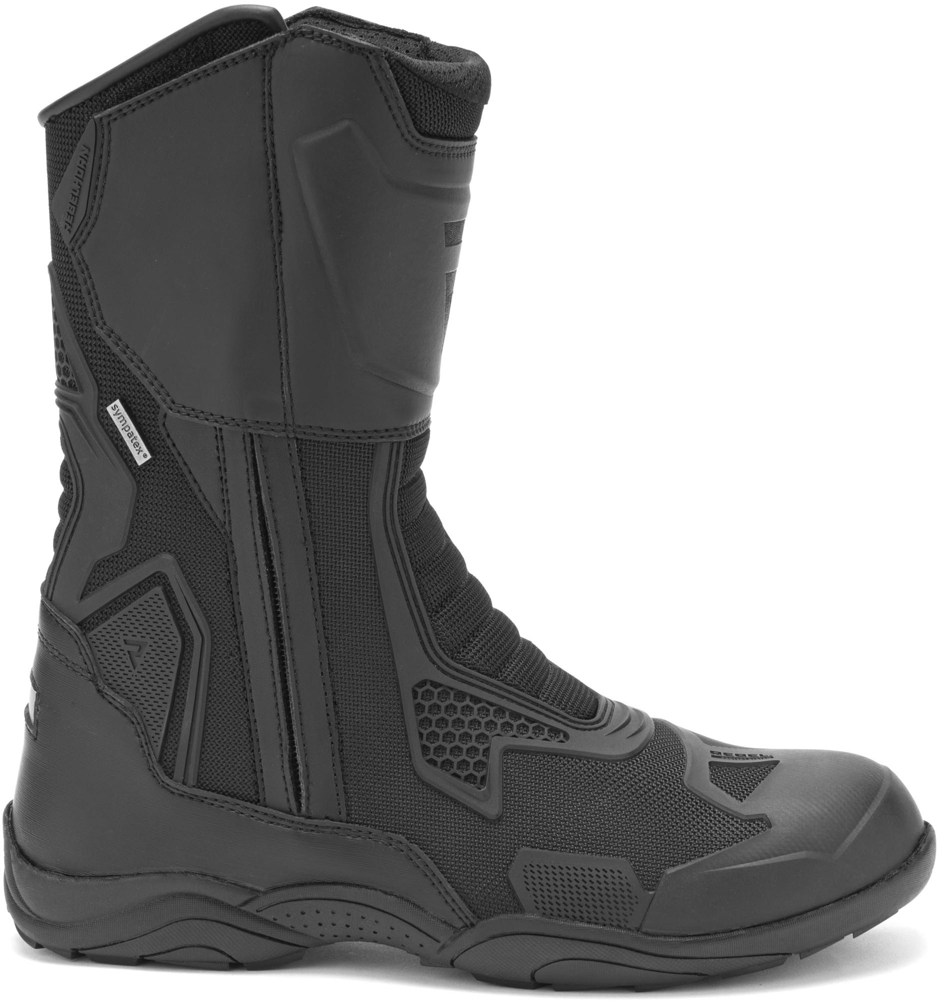 Side view of Rebelhorn Range waterproof Motorcycle Boots
