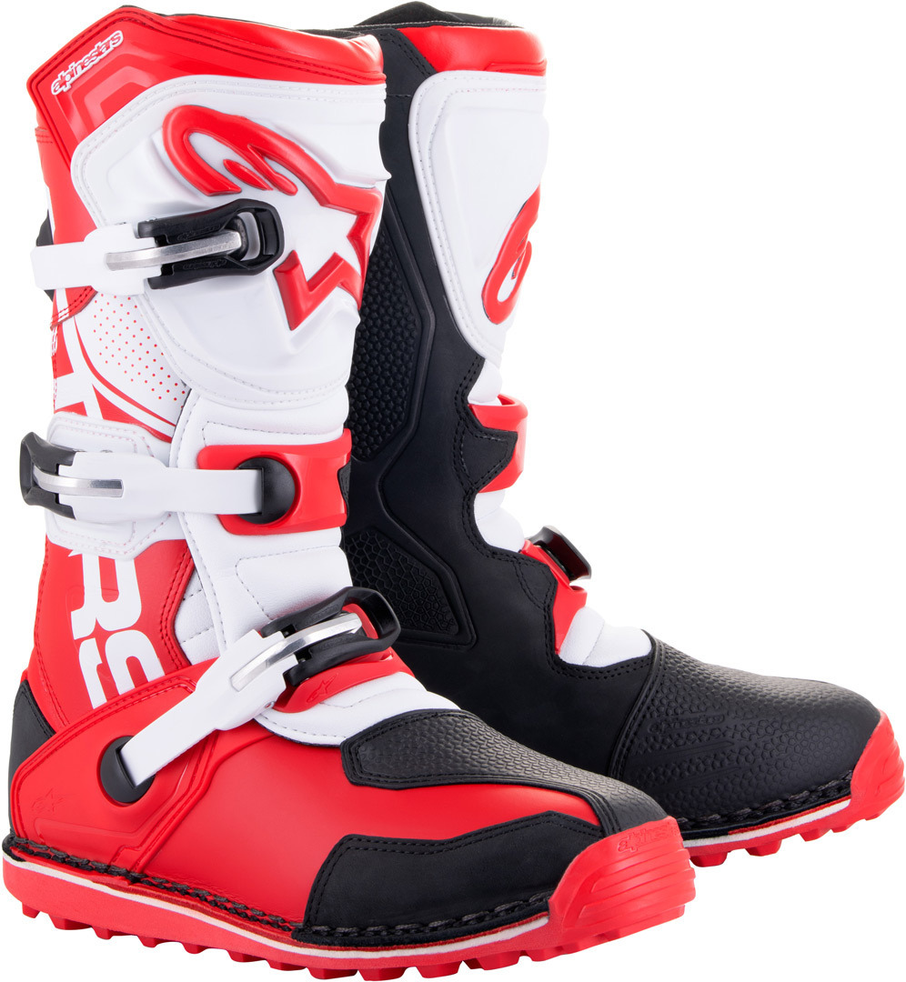 Alpinestars Tech-T Motor laarzen rood/wit 6 (39) Figuur 1
