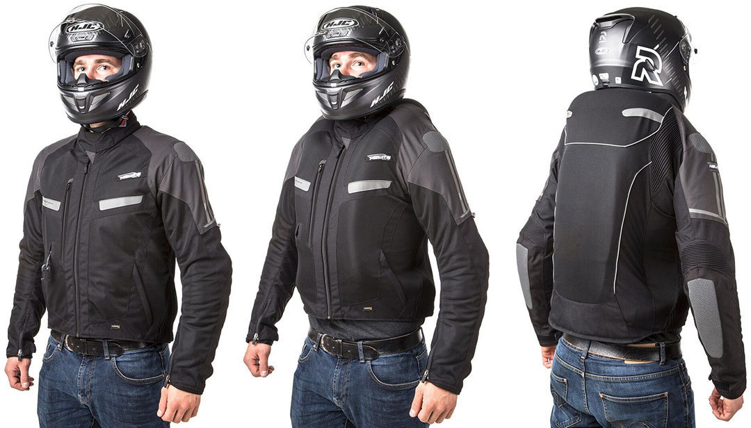 Helite Vented 2.0 Airbag Motorcycle Textile Jacket M Figure 10