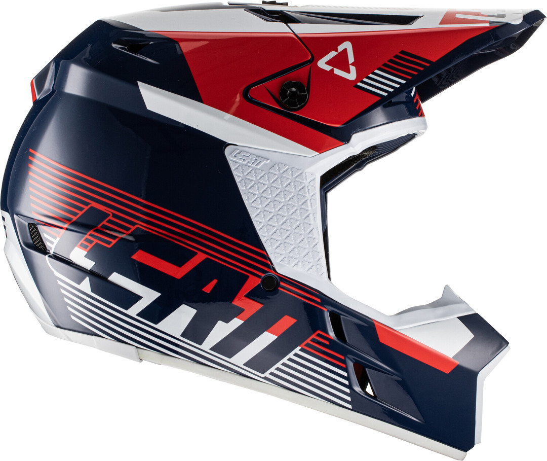 Leatt Moto 3.5 V.22 Cască de motocross Albastru/Roșu/Alb XS (53/54) Figura 2