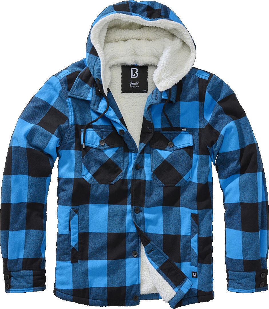 Brandit Lumber Jacket black/blue L Figure 1