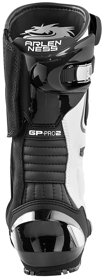 Arlen Ness Sugello Motorcycle Boots black/white 45 Figure 4
