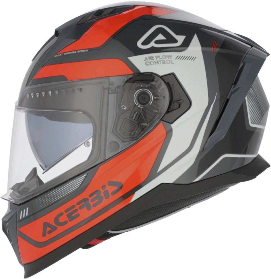 Acerbis X-Way Graphic Logo Helm grau/orange M (57/58) Abbildung 10