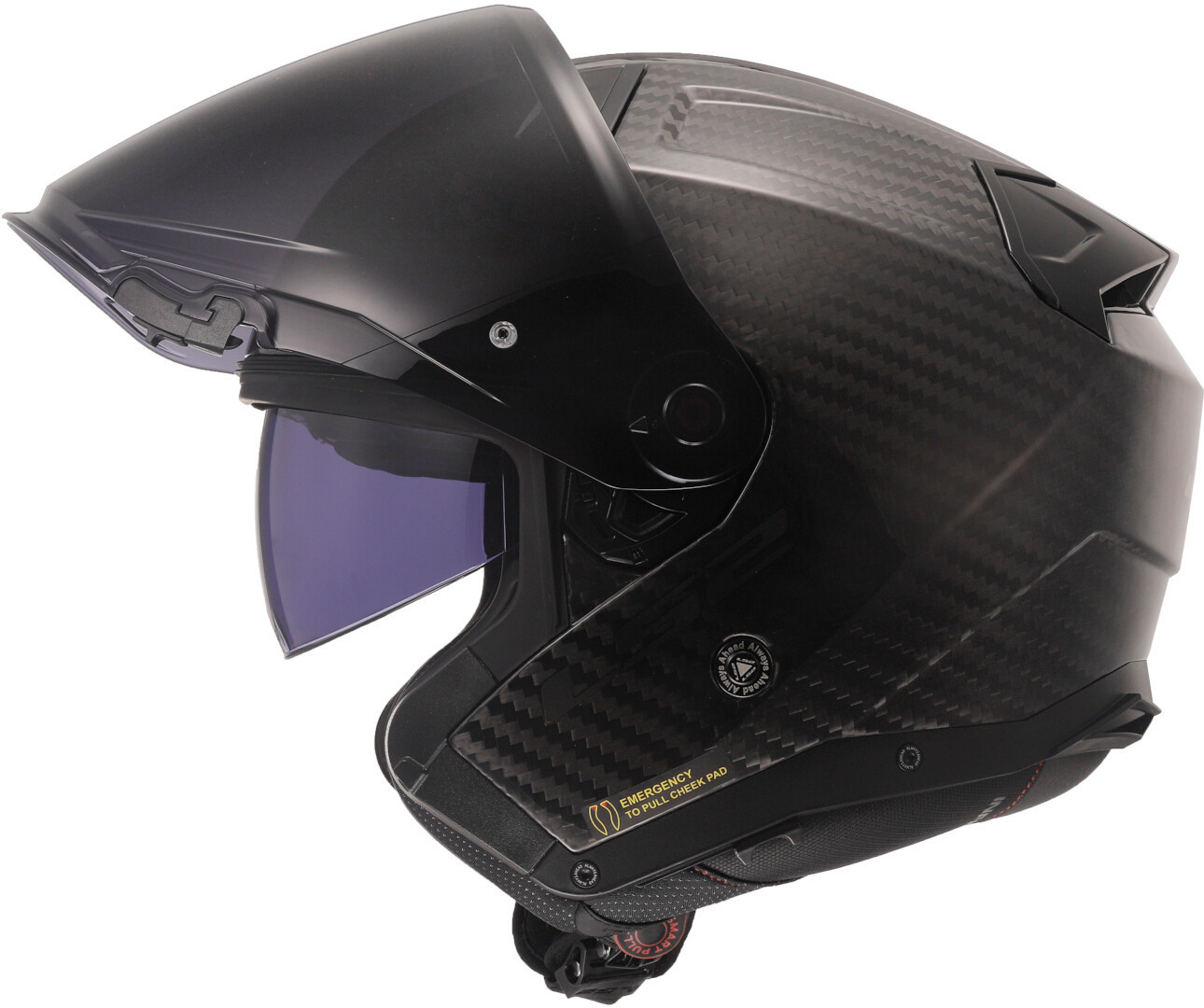LS2 OF603 Infinity II Carbon Jethelm carbon matt S (55/56) Abbildung 4