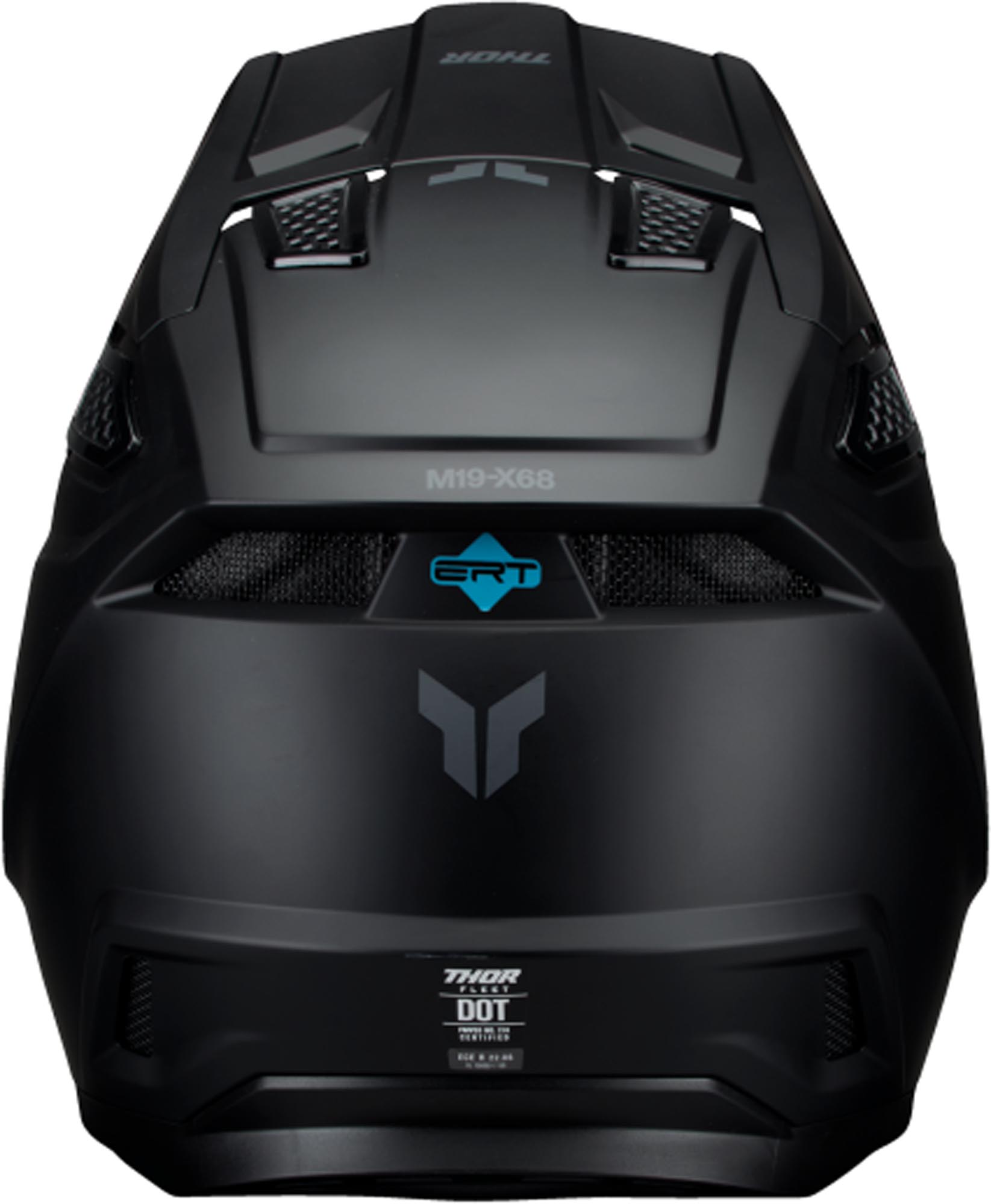 Thor Fleet Motocross Helmet black matt M (57/58) Figure 3