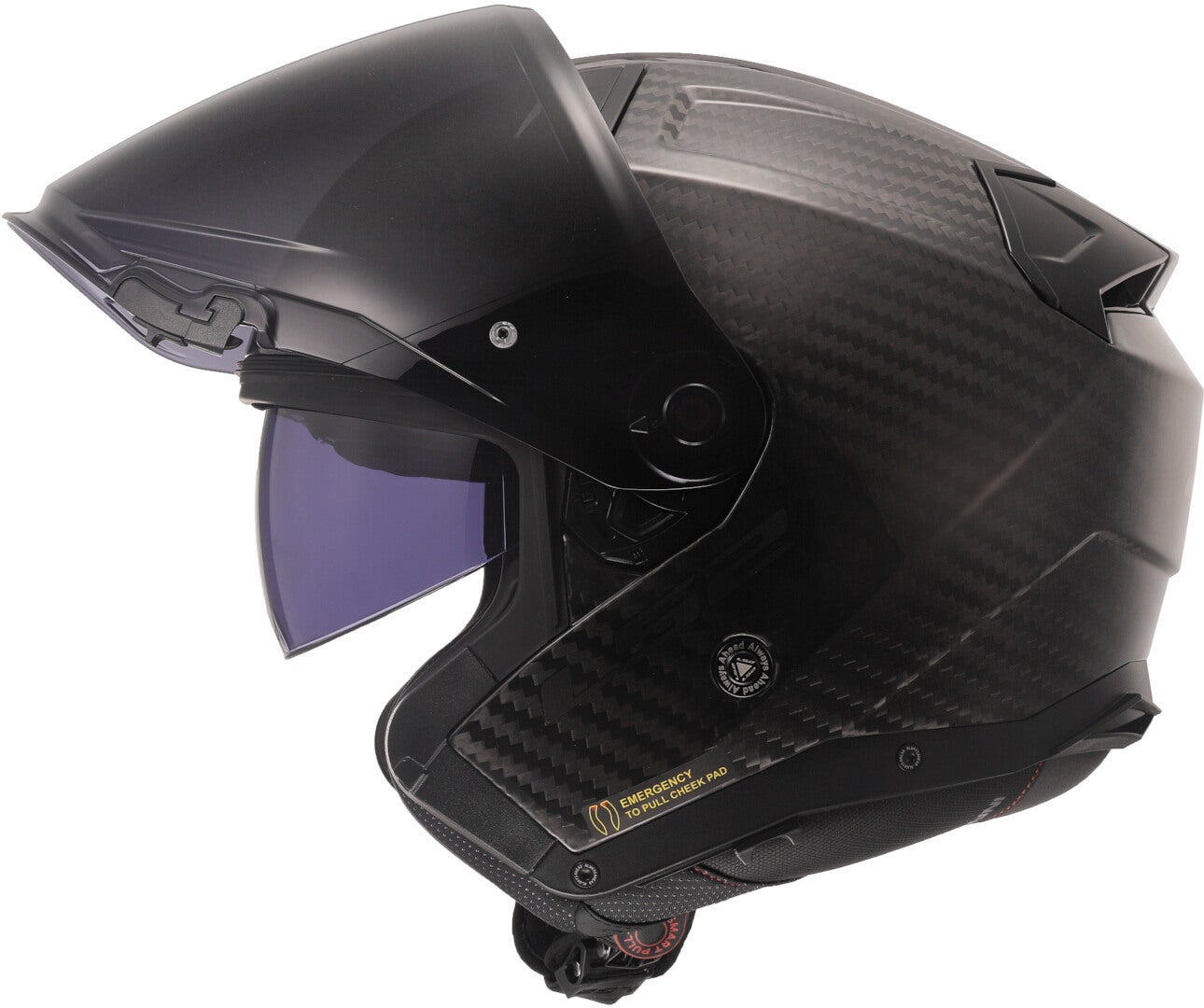 LS2 OF603 Infinity II Carbon Cască cu reacție Carbon matt XXXL (65/66) Figura 4