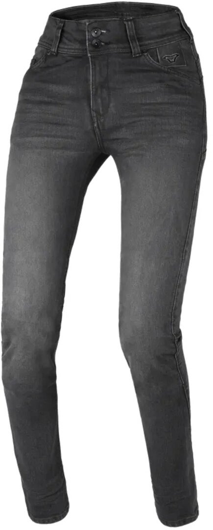 Macna Aramon Jeans da moto da donna nero 30 Figura 1