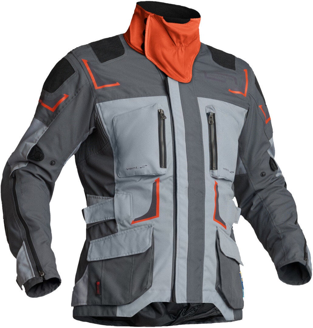 Side view of Lindstrands Myrvik waterproof Motorcycle Textile Jacket