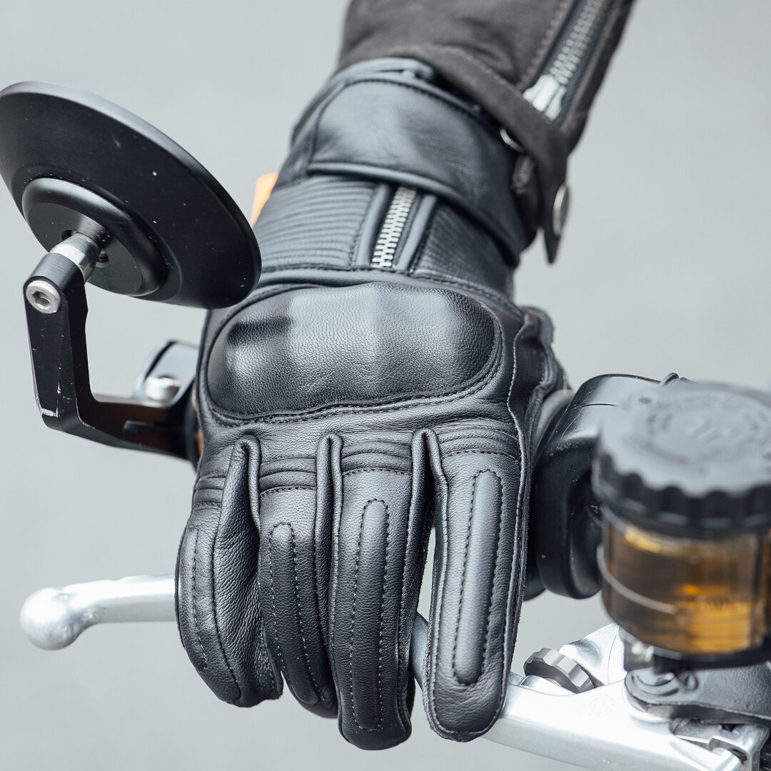 Merlin Glory D3O Heritage Motorradhandschuhe schwarz M Abbildung 3