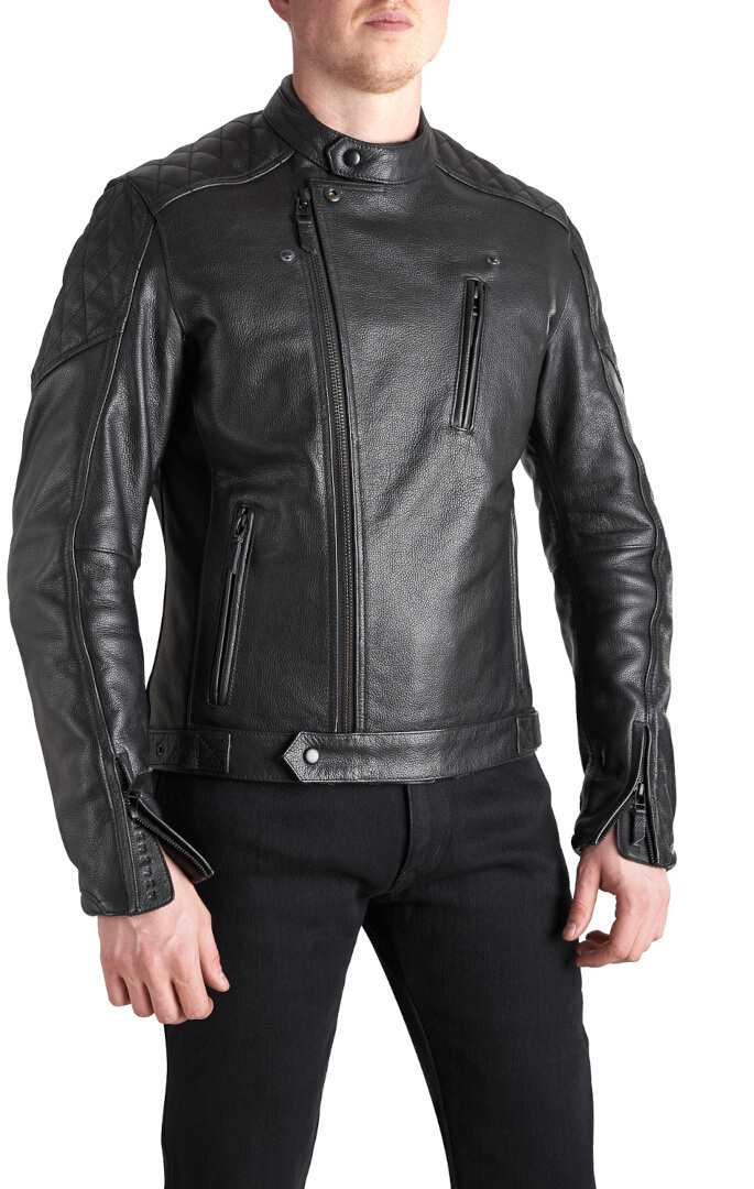 Pando Moto Twin Motorrad Lederjacke M Abbildung 6