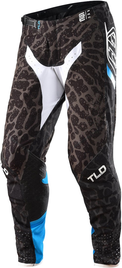 Troy Lee Designs SE Pro Fractura Motocross bukser sort/blå 32 Figur 1