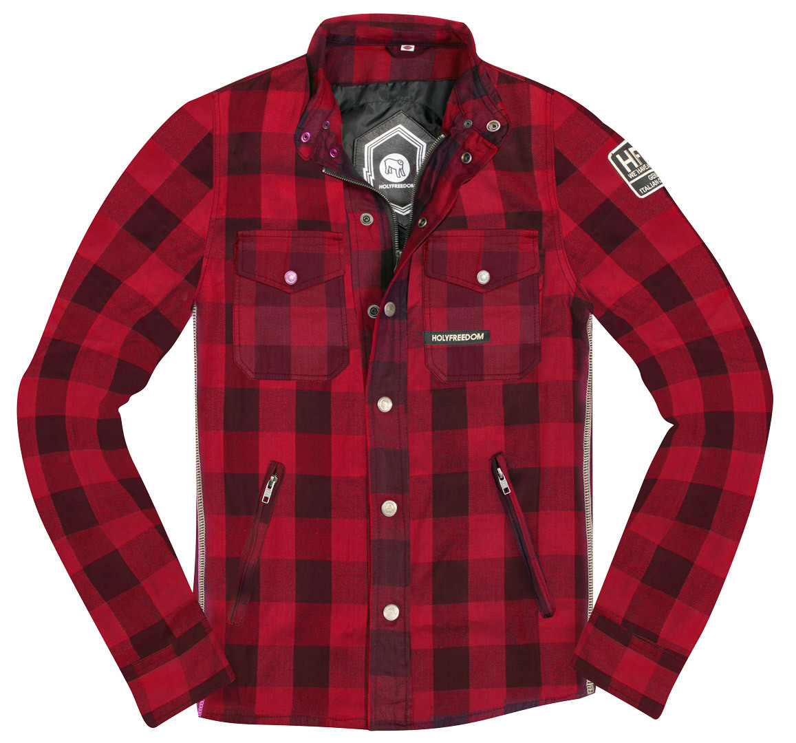 HolyFreedom Lumberjack Motorrad Textiljacke rot M Abbildung 1
