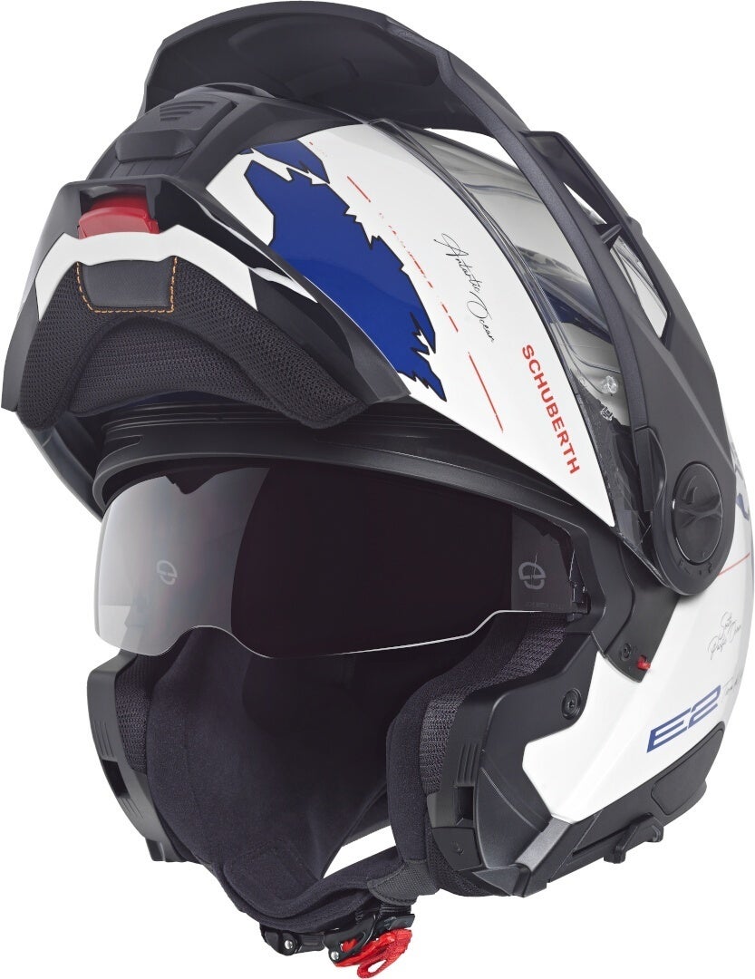 Schuberth E2 Atlas Helm weiß/blau L (59) Abbildung 3