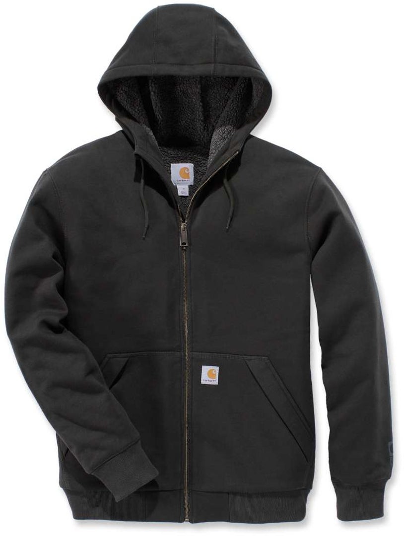 Carhartt Sherpa-Lined Midweight Full-Zip Sweatshirt grau/anthrazit L Abbildung 1