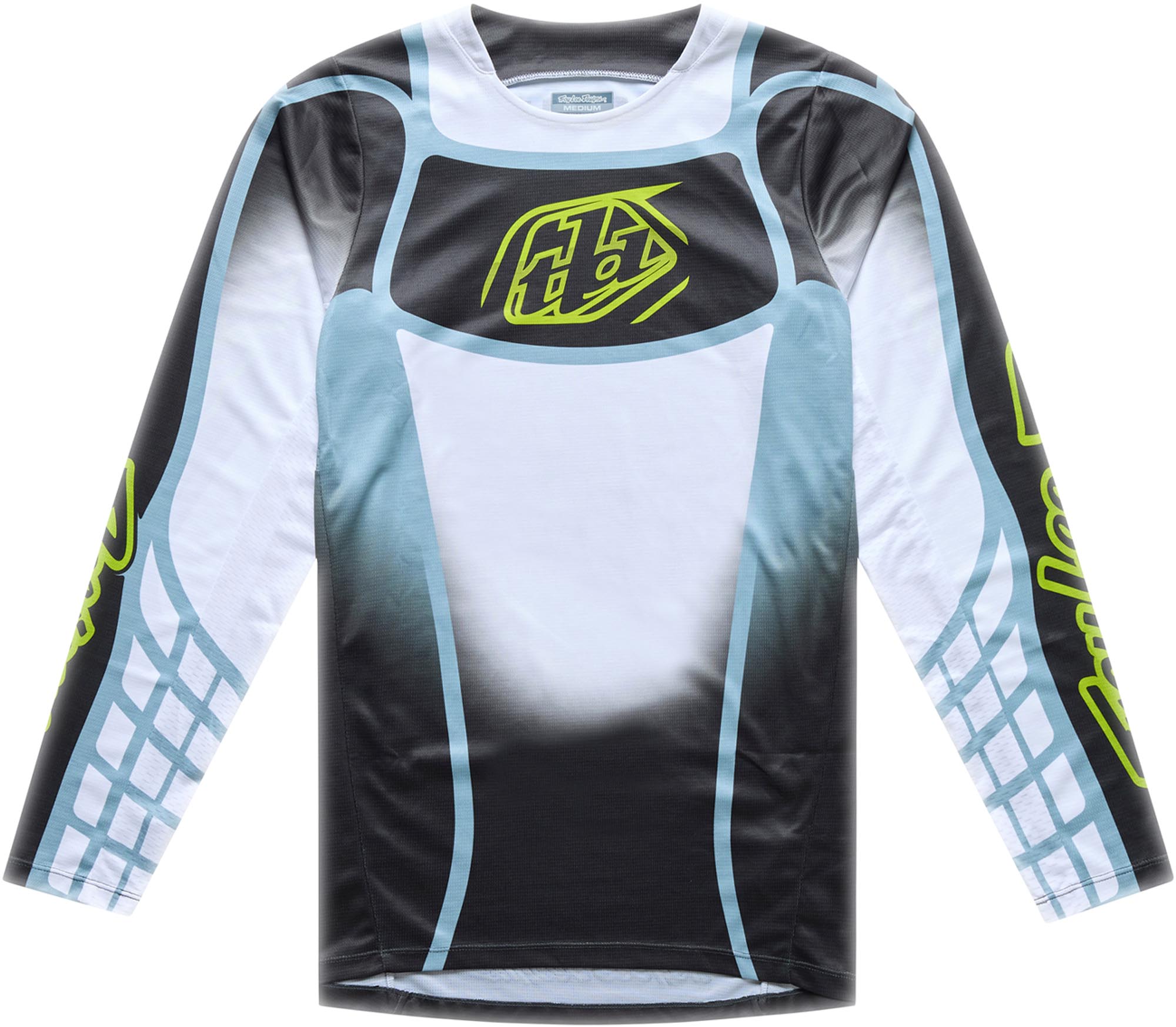 Troy Lee Designs GP Pro Framework Motocrosstrøje Carbon/White XXL Figur 1