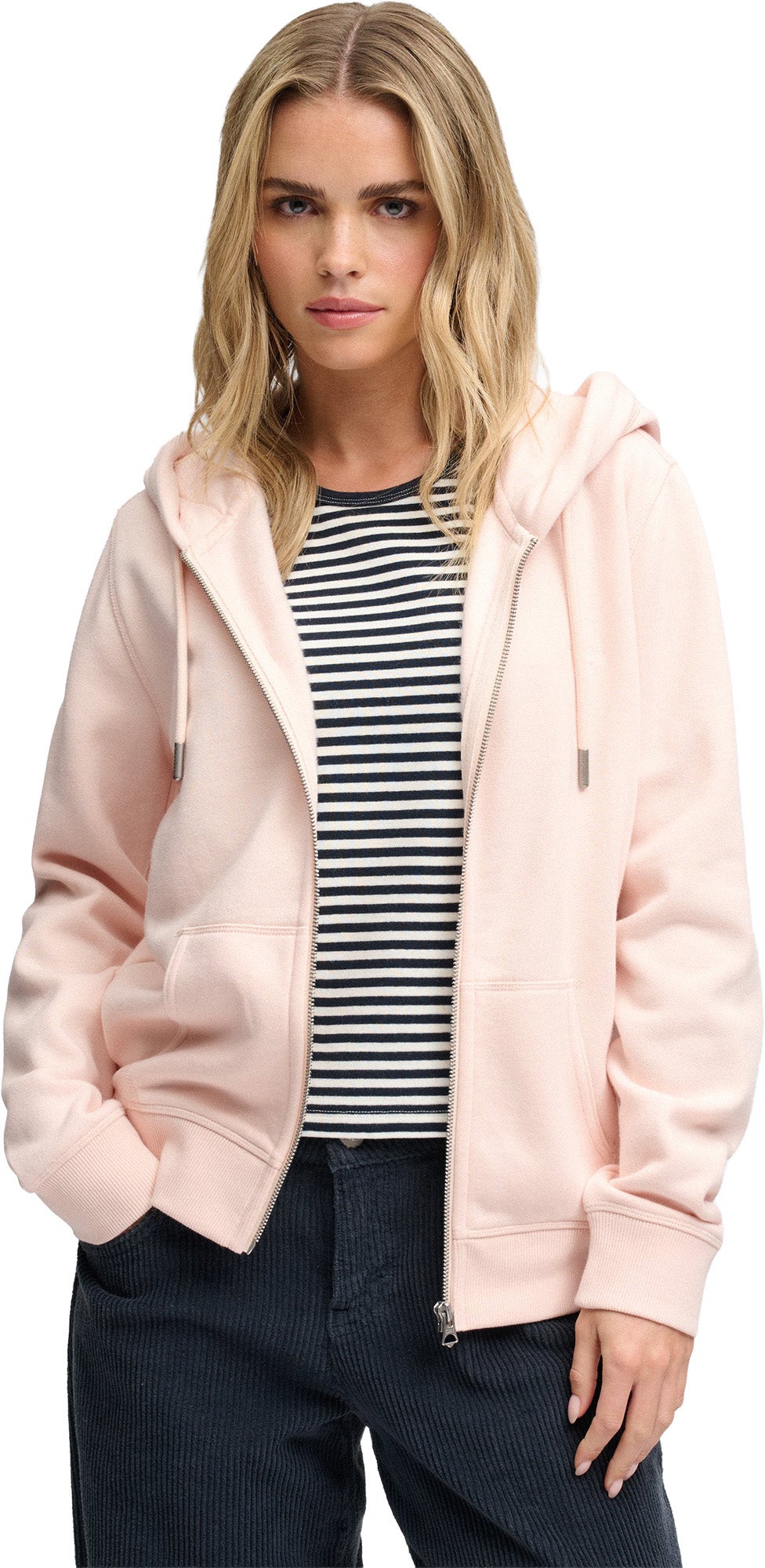 Superdry & Co Signature Giacca femminile rosa XL Figura 8