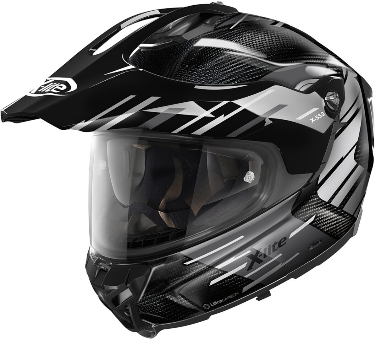 X-Lite X-552 Ultra Carbon Waypoint N-Com Cască Negru/gri XXS (54) Figura 1